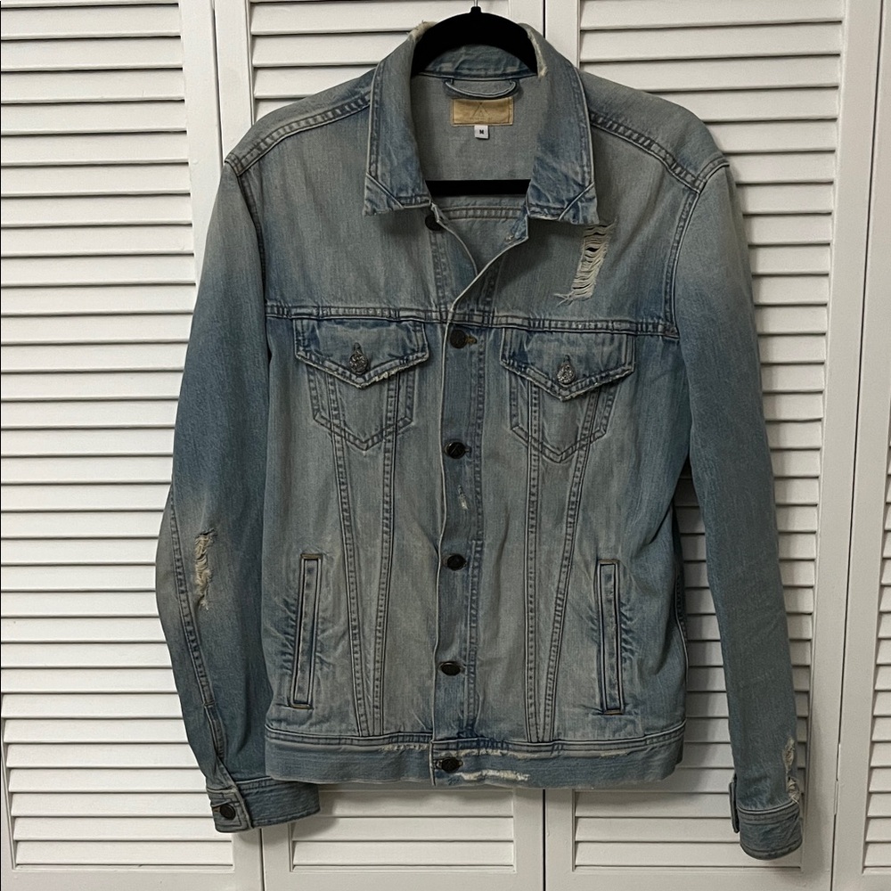 Women's Distressed Denim Jacket